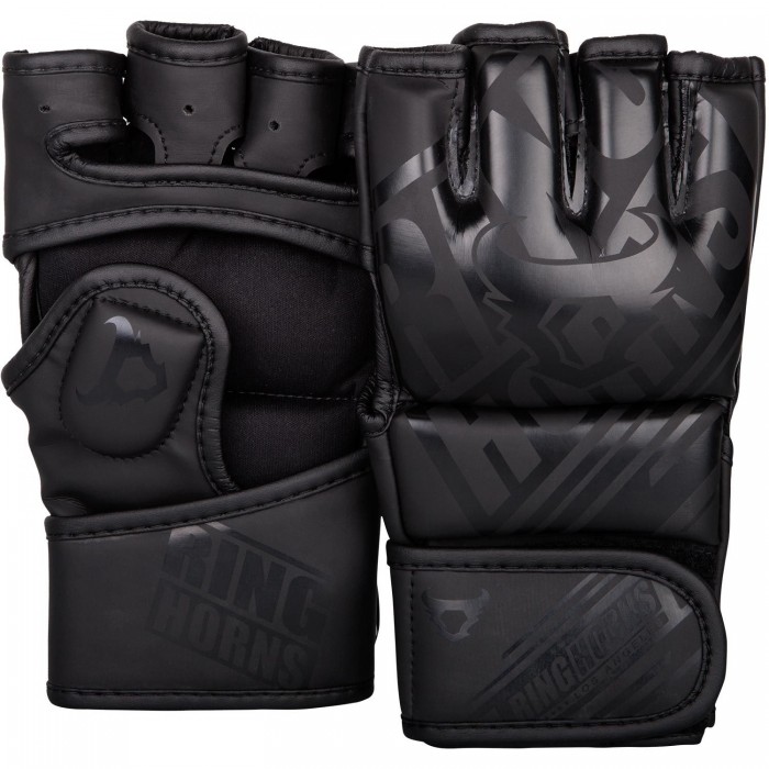 ММА Ръкавици - Ringhorns Nitro MMA Gloves - Black/Black​